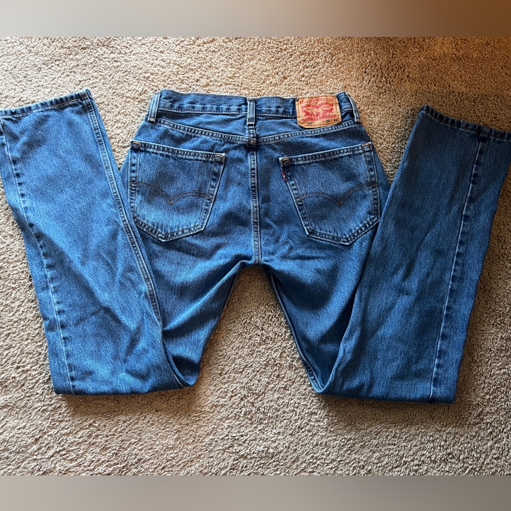 NEVER WORN LEVI 505s!! 30” waist 34” length